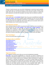 Jobs et Impôts en Australie