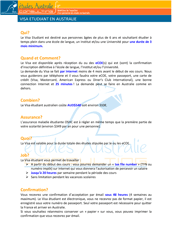 Informations sur le Student Visa en Australie