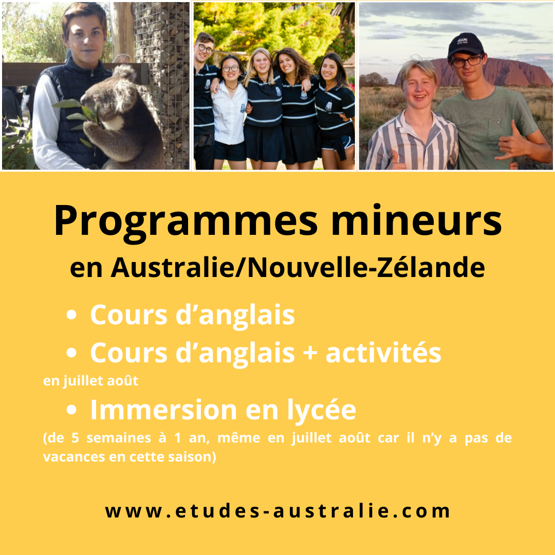 Prog mineurs Australie NZ
